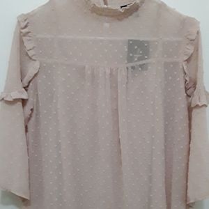 Pink lace dress